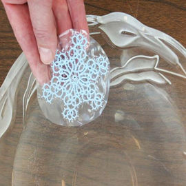 Película soluble en agua de 20°C para bordado, película de plástico PVA de laminación entretela