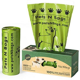 Bolsos abonablees biodegradables de la basura del perro del PLA con diseño personalizado