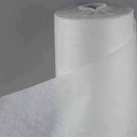 Tela no tejida soluble en agua fría blanca para el forro/interlinear del bordado