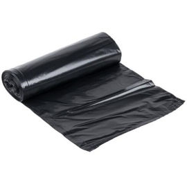 Color negro biodegradable modificado para requisitos particulares plástico de los bolsos de basura del PLA en el rollo