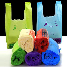 Bolsos de compras biodegradables del 100%, bolsos de ultramarinos abonablees de la camiseta