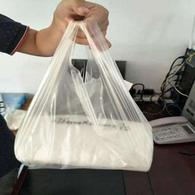 La bolsa de plástico soluble en agua biodegradable MSDS de la camiseta PVA certificó